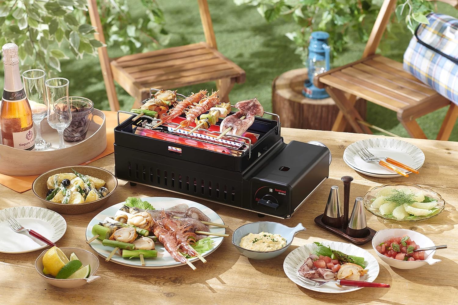 人気絶頂 iwatani イワタニ 岩谷産業 カセットガス炉ばた焼器 炙りやII